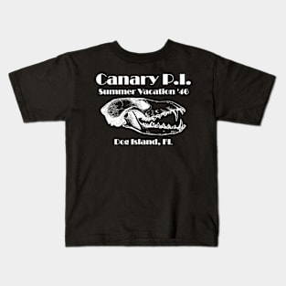 Canary P.I. - The Dreaded Drive-In Of Dog Island Kids T-Shirt